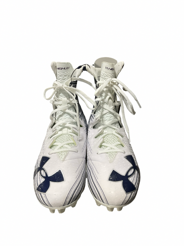 Used Under Armour Adult FB Cleats White Senior 11 11834-S000054077