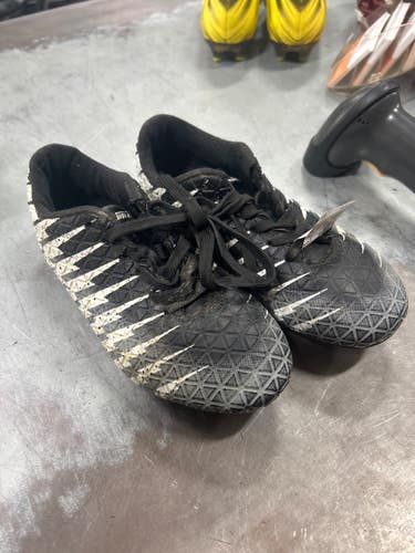 Used Vizari Soccer Cleats Black And White Youth 13.0 11337-S000491998