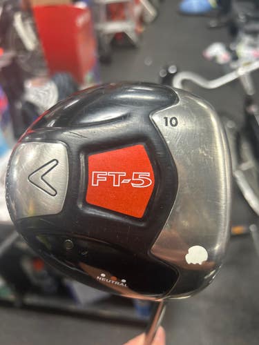 Used Callaway FT 5 Mens Driver RH 10.0 Degree 11337-S000491984