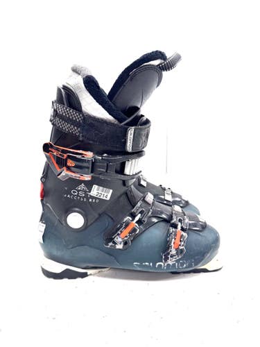 Used Salomon QST 80 Mens DH Ski Boot Green 285 MP - M10.5 - W11.5 11860-S000312253