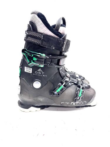 Used Salomon QST 80 Mens DH Ski Boot Grey 285 MP - M10.5 - W11.5 11860-S000312248