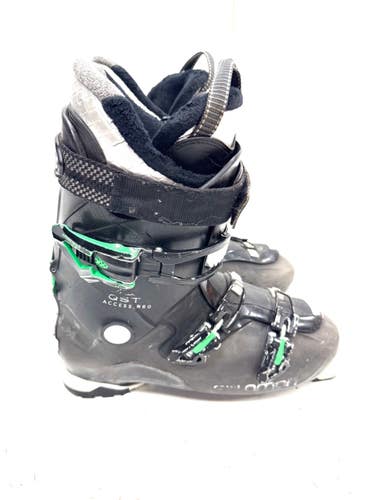 Used Salomon QST80 Mens DH Ski Boot Grey 305 MP - M12.5 11860-S000312219