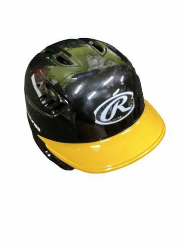 Used Rawlings RAWLINGS Batting Helmet No Mask Black SM 11613-S000186162