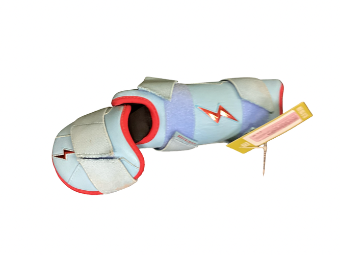 Used YOUTH BRUCE BOLT SHIN/FOOT PROTECTOR BB/SB Shin/Foot Protector Carolina Blue 11613-S000186153