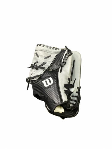 Used Wilson A360 BB/SB Glove RH Throw Black And Grey 12" 11613-S000186114