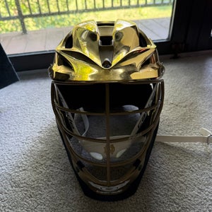 Chrome Gold Notre Dame S Helmet (New)