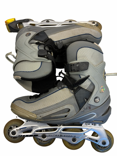 Used Ultra Wheels ABEC 7 Senior Rec Fitness Skates Grey Senior 11 11682-S000135754