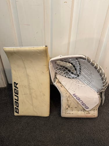 Bauer Mach/Shadow Glove and Blocker