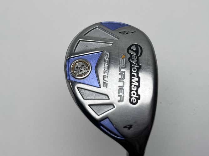 TaylorMade Burner Rescue 4 Hybrid 22* REAX SuperFast 50g Ladies RH