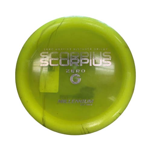 Used Millennium SCORPIUS Disc Golf Driver Yellow 154g 11859-S000032165