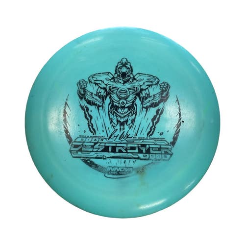 Used Innova DESTROYER Disc Golf Driver Carolina Blue 174g 11859-S000032168