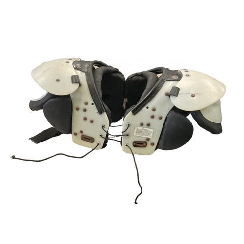 Used, FB Shoulder Pads, White, SM 11859-S000032156