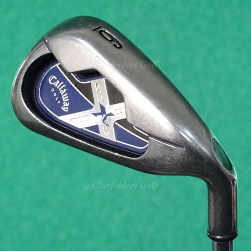 Callaway X-18 Single 6 Iron Factory True Temper Steel Uniflex