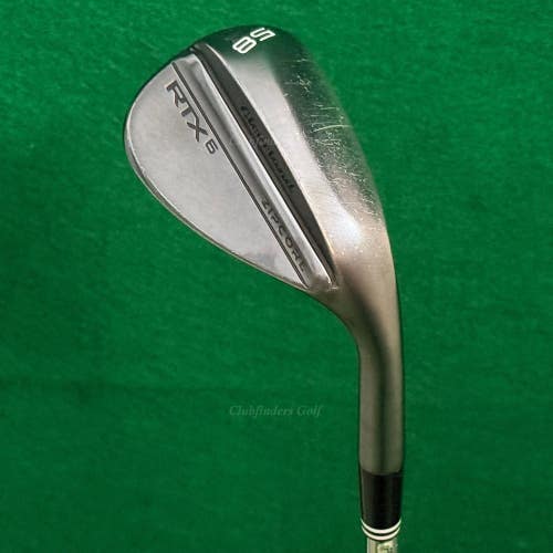 Cleveland RTX6 Zipcore Mid Black 58-10 58 Lob Wedge DG Spinner TI Wedge Flex