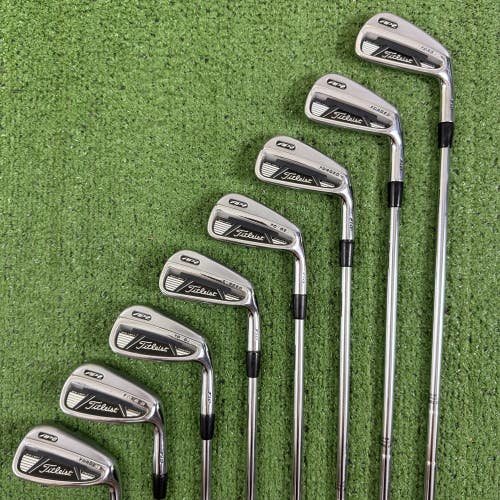 Titleist AP2 710 Iron Set 3-PW True Temper Dynamic Gold S300 Stiff Flex Steel