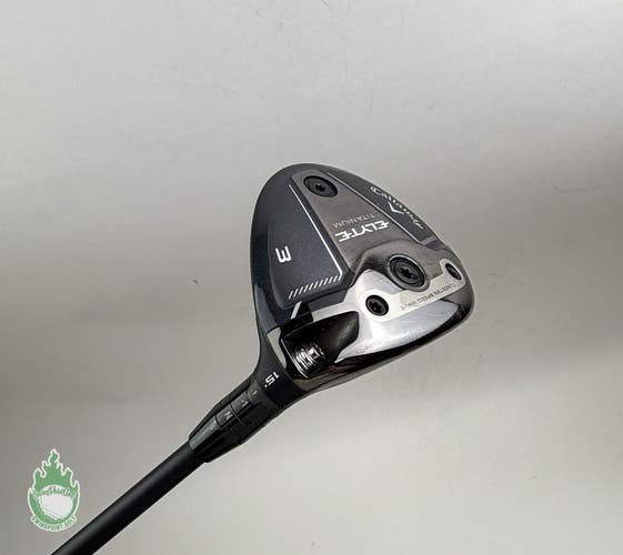 Callaway Elyte Titanium 3 Wood 15* Diamana 75g Extra Stiff Graphite Golf Club
