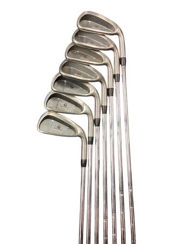 Used Taylormade 200 STEEL Mens Iron Set RH 3I-9I 11846-S000107732