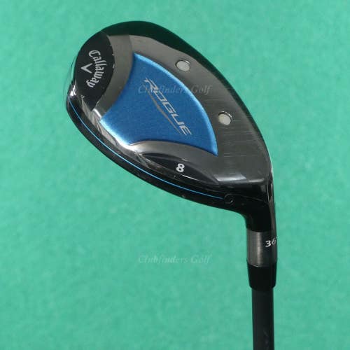 Lady Callaway Rogue 36 Hybrid 8 Iron Cypher 5.5-R Graphite Regular w/ HC *READ*