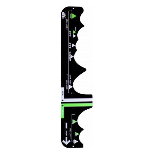 IZZO Golf Sure Stance Ball Position Trainer Right Handed Golf Training aid Hit