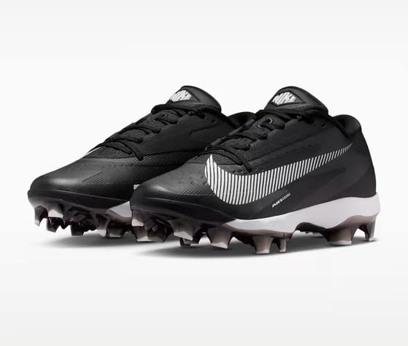 Nike Diamond Standout MCS Baseball Cleats (Black/White) Size M 8 / W 9.5 NEW