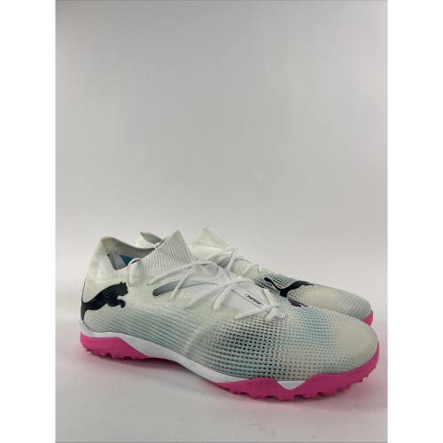 Puma Future 7 Match TT Turf Soccer Cleats Shoes White 107720-01 Men's Size 13