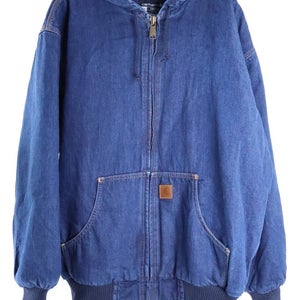Carhartt 50th Anniversary Denim Active Jacket Mens XL Excellent Condition
