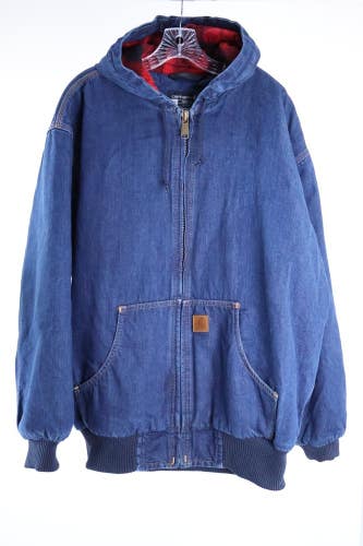 Carhartt 50th Anniversary Denim Active Jacket Mens XL Excellent Condition