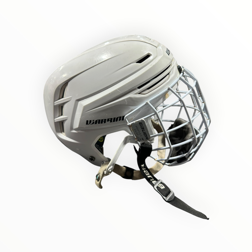 Used Warrior ALPHA ONE PRO Hockey Helmet Only White SM 11375-S000379908
