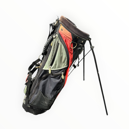 Used PHYSICS Mens Stand Bag Red 11375-S000379892