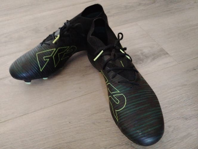Black Men's Size M 9.0 (W 10.0) Puma Future Turf Cleats Cleats (Used)