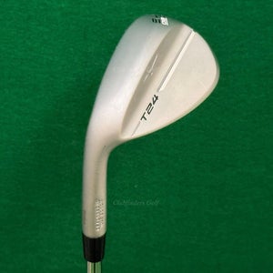 LH Mizuno T24 Satin Chrome 54-8D 54 Sand Wedge Dynamic Gold S400 TI Stiff