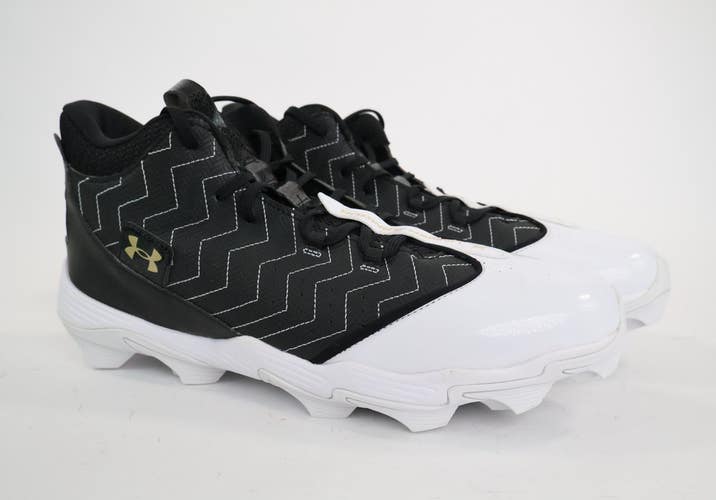 UA Under Armour Harper 9 RM Baseball Cleats 3027442-001 Mens Size 15 New Read 1