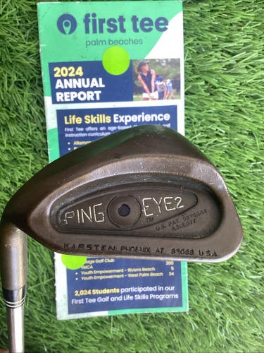 Ping Eye2 Black Dot Becu Beryllium Copper LW Lob Wedge With Steel Shaft