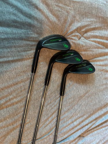 Men's BombTech 3 Left Hand Wedges 60, 56, 52, Degree Steel Shaft (Used)