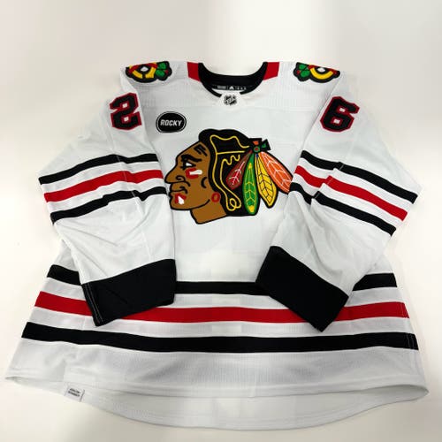 Antti Saarela #26 Away Chicago Blackhawks Team Issued Jersey 2023-2024 | 25632