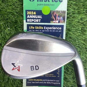 Artisan Golf Plated Wedge 58* With NS Pro Modus3 Steel Shaft