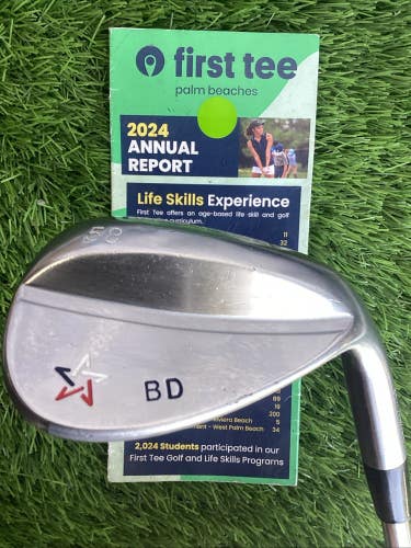 Artisan Golf Plated Wedge 58* With NS Pro Modus3 Steel Shaft