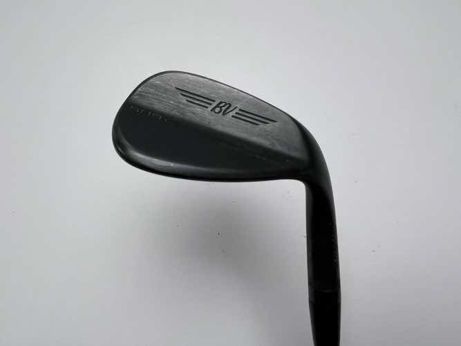 Titleist Vokey SM9 Jet Black Wedge 54* 14 Bounce F-Grind Wedge Steel Mens RH