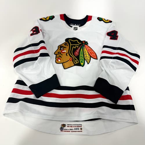 Carl Soderberg #34 Away Chicago Blackhawks Jersey 2020-2021, Set 1 | Size 56 | 9996-7363