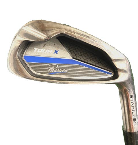 Tour X Premier 6 Iron Men's RH Regular Flex Steel 37.5" Stock Grip Single Club
