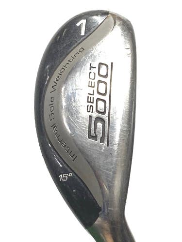 Power Play Select 5000 1 Hybrid 15* Men's RH Apollo Regular Steel 39.5" New Grip