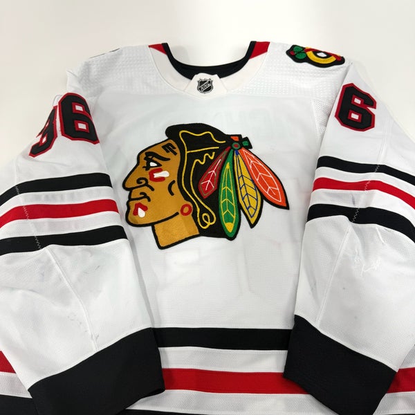 Matthew Highmore #36 Away Chicago Blackhawks Team Issued Jersey 2020-2021, Set 1 | 1121-7362