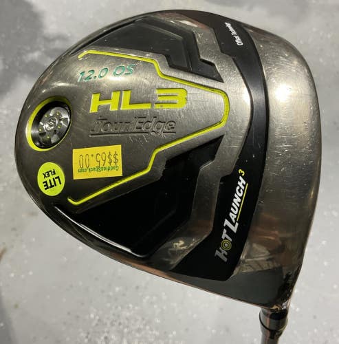 Tour Edge HOT LAUNCH 3 12 Driver 44" UST dRVR Senior Flex Graphite USED