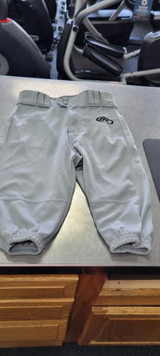 Used Rawlings KNICKERS MED BB/SB Pant Boys Grey MD 11497-C000159562