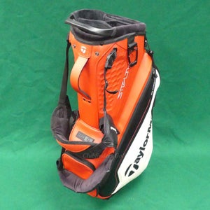 TaylorMade Stealth Tour TM23 2023 Red/White/Black Golf Stand Bag & Raincover
