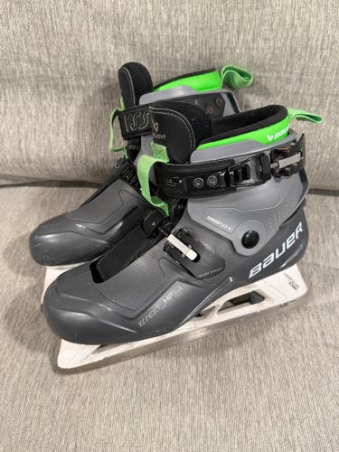 2022 Bauer Konekt HF2 Hockey Goalie Skates 8 (Used)