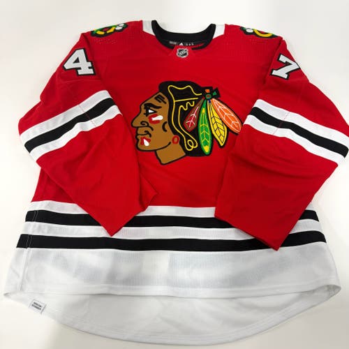 Cliff Watson #47 Home Chicago Blackhawks Team Issued Jersey 2022-2023 | 25601