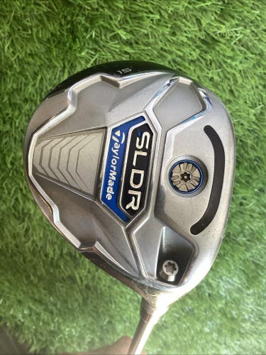 TaylorMade SLDR Fairway 3 Wood 15* With Speeder 77 Regular Graphite Shaft