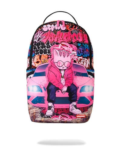 Sprayground Kitty Cash - Whatever IT Takes Backpack Unisex Pink Outdoor SPR296