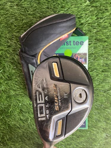 Adams Idea Black Lefthanded LH Super Hybrid 17* With Aldila Voodoo Graphite Shaf